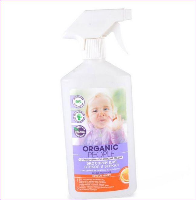 Organic People Glasreinigingsspray
