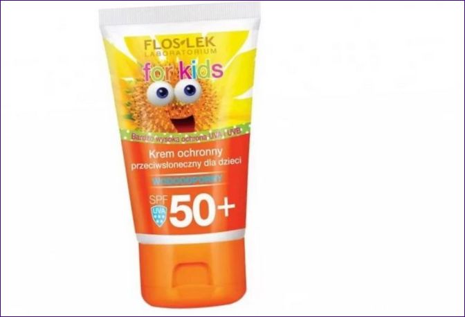Floslek zonnebrandcrème voor kinderen SPF 50