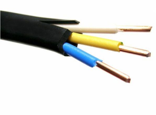 drie-aderige VVG-kabel