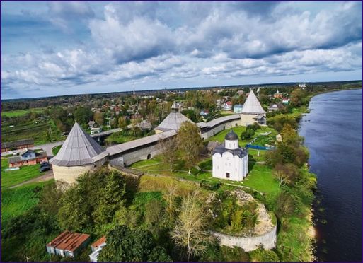2e plaats: Staraya Ladoga (gesticht in 753)