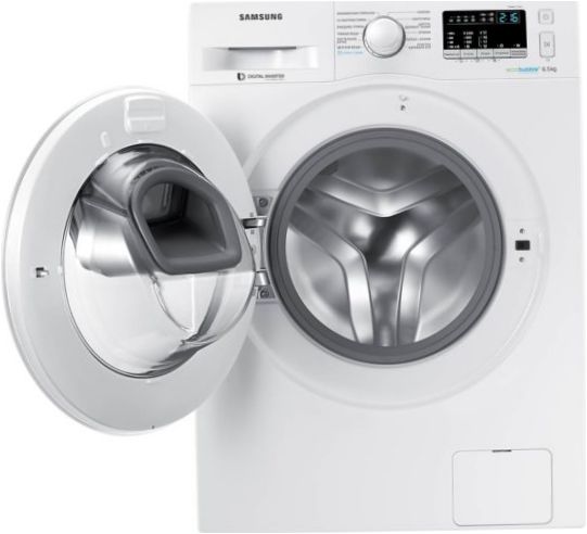 Samsung WW65K42E0 wasmachine - extra functies: selectie centrifugetoerental, selectie wastemperatuur, balansregeling, uitgestelde start