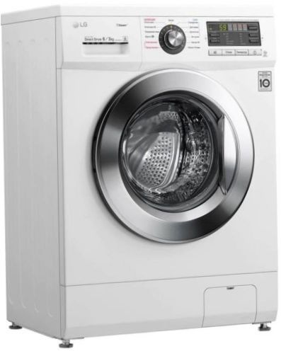 Wasmachine met droger LG F1296CDS - Installatie: vrijstaand