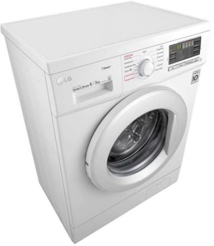 LG F1296CDS wasmachine met droger - belading: 6kg