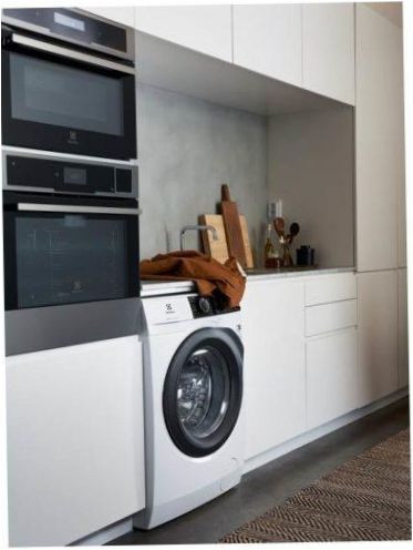 Wasmachine met droger Electrolux EW7WR468W - herladen: met optioneel deurluik