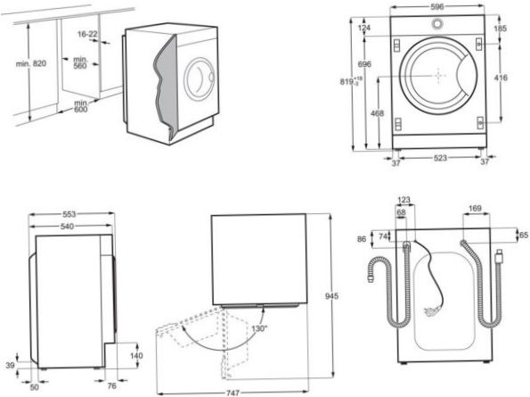 Electrolux EW7F3R48SI wasmachine - meer wasgoed laden: via de hoofddeur