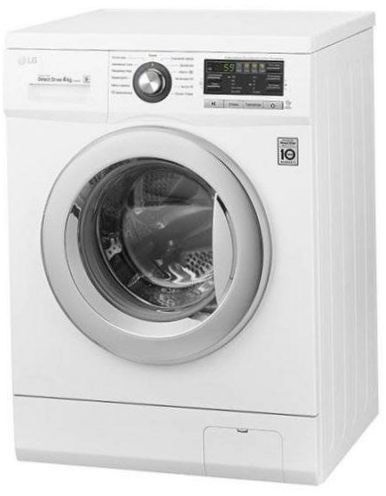 LG F1096SD3 wasmachine - plateau/beker materiaal: staal