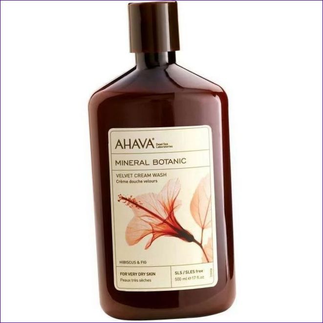 Ahava Velvet Cream Wash Mineral Botanic range