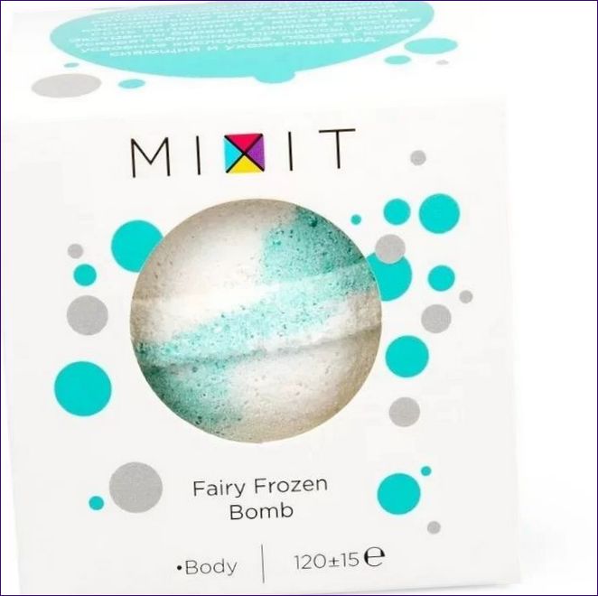 MIXIT Bath Bomb Fairy Frozen Bomb, 120gr