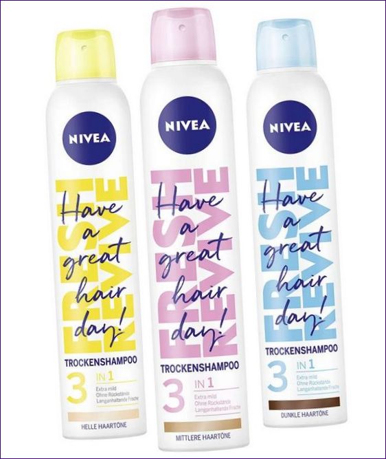 NIVEA FRESH REVIVE 3 in 11 Droogshampoo