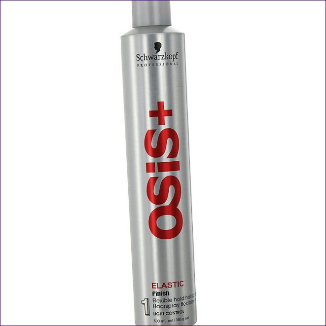 Elastic Shine Spray biedt veel weerstand tegen springerige kapsels, en zorgt voor een relaxte fixatie