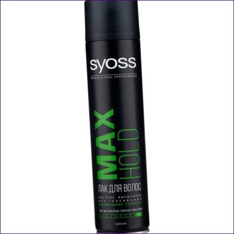 Syoss Max hold extra strong hold haarlak
