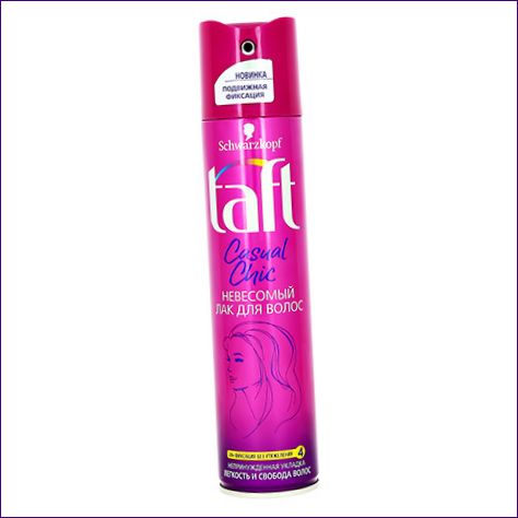 Taft Casual Chic Weightless Hairspray Low Hold