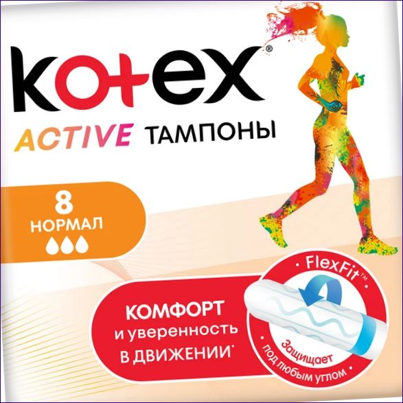 Kotex tampons Actief Normaal