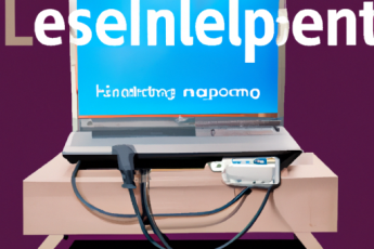 Een laptop aansluiten op een televisie